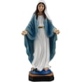 thumbnail image 1 of Our Lady of Grace Blessed Virgin Mother Mary Catholic Religious Gifts Resin Colored  Durable 8 Inch Statue Figurine Decoration, 1 of 9
