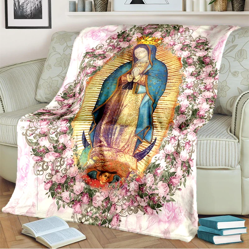 Virgen de guadalupe blanket walmart hotsell
