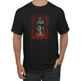 thumbnail image 1 of Our Lady of Guadalupe Blessed Virgin Mary Religious Inspirational/Christian Men's Graphic T-Shirt, Black, Large, 1 of 3