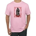 thumbnail image 1 of Our Lady of Guadalupe Blessed Virgin Mary Religious Inspirational/Christian Men's Graphic T-Shirt, Light Pink, 4XL, 1 of 3