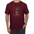 thumbnail image 1 of Our Lady of Guadalupe Blessed Virgin Mary Religious Inspirational/Christian Men's Graphic T-Shirt, Maroon, Large, 1 of 3