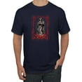 thumbnail image 1 of Our Lady of Guadalupe Blessed Virgin Mary Religious Inspirational/Christian Men's Graphic T-Shirt, Navy, 3XL, 1 of 3