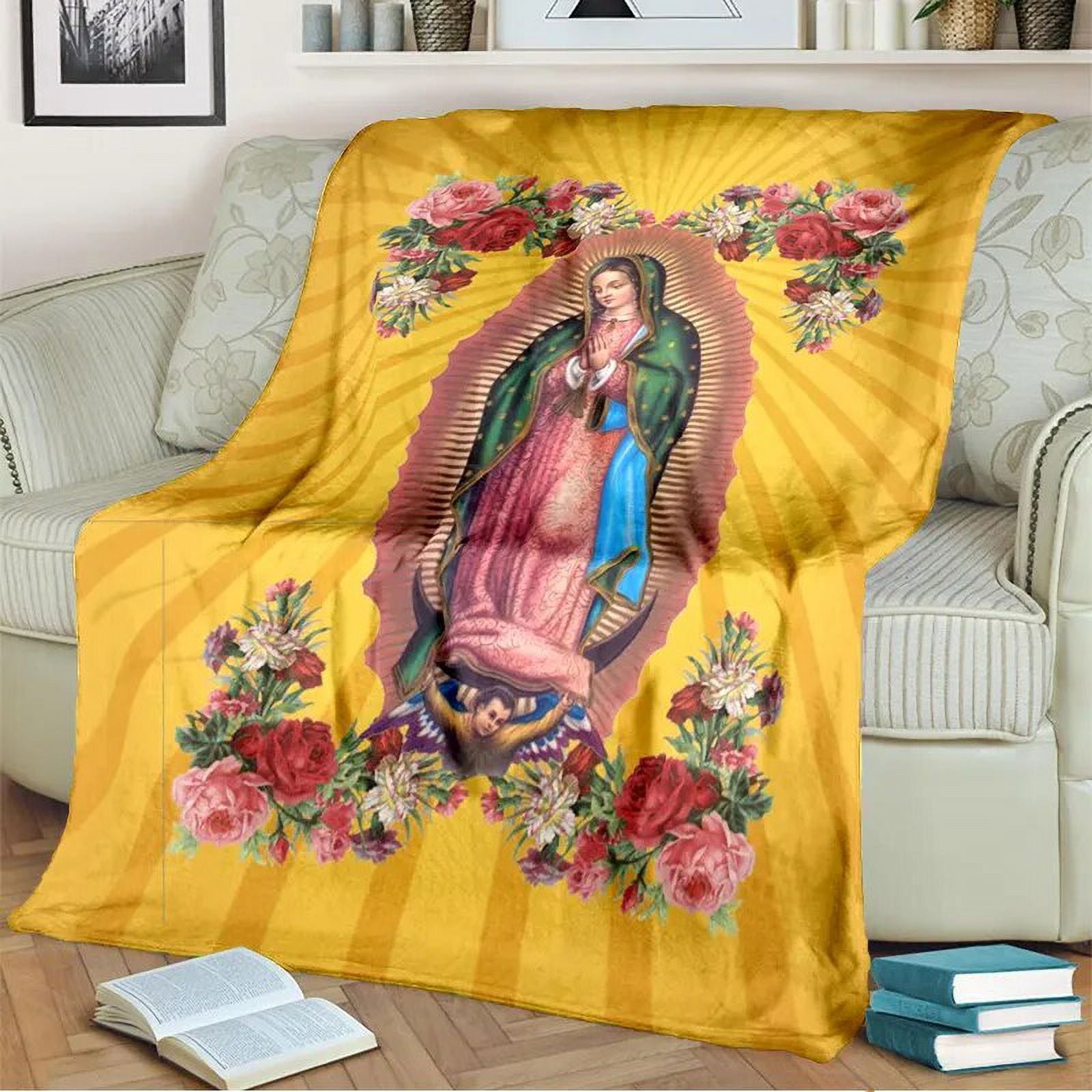 Our lady of discount guadalupe blanket walmart