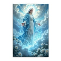 Our Lady of Guadalupe Poster Cool Artworks Painting Wall Art Canvas Prints Hanging Picture Home Decor Posters Gift 16x24inch(40x60cm)