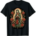 thumbnail image 1 of Our Lady of Guadalupe Sant Mary For Christians, Catholics T-Shirt, 1 of 4