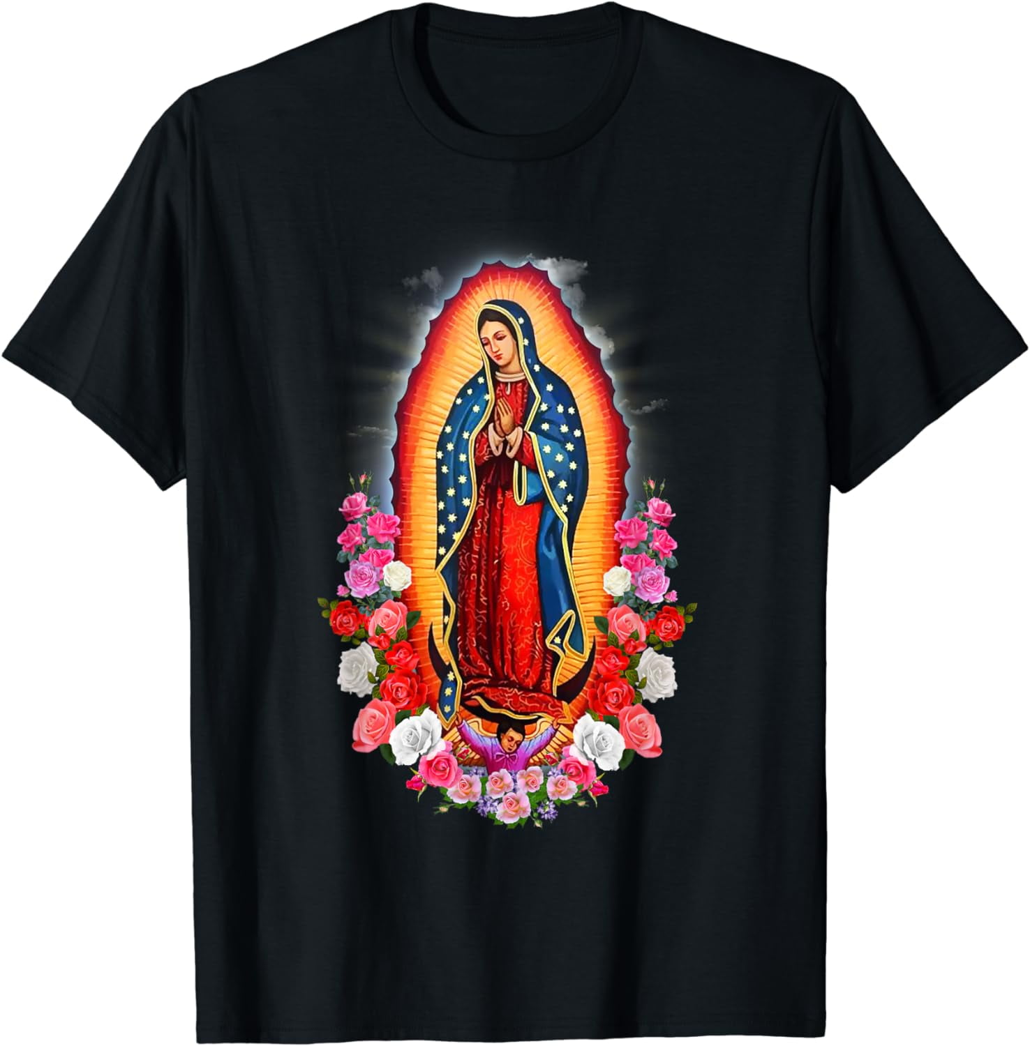 Our Lady of Guadalupe Virgin Mary T-Shirt - Walmart.com