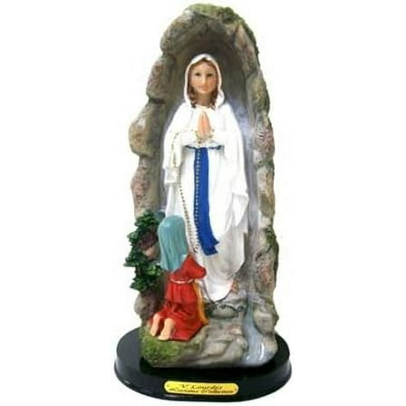 Our Lady of Lourdes Blessed Mother Mary Grotto 5 Inch Statue