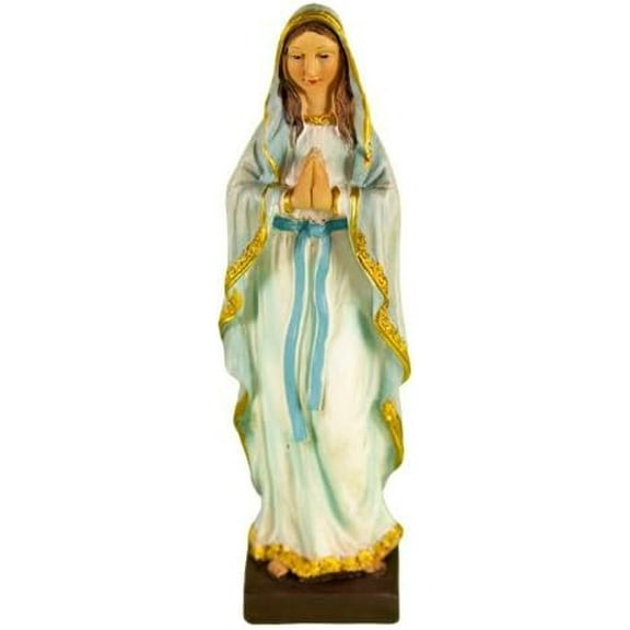 Our Lady of Lourdes Statue-Hands in Prayer, Virgin Mary Statue 6-Inch