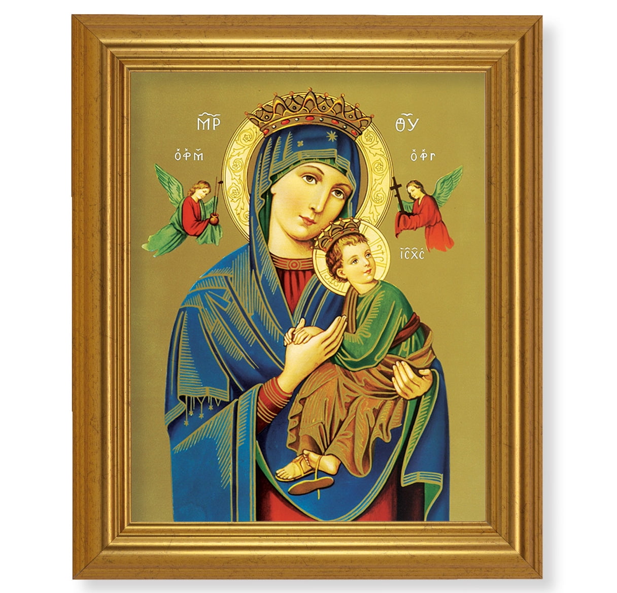 Our Lady of Perpetual Help Picture Framed Wall Art Decor, Large ...