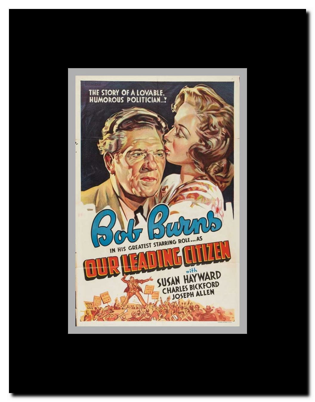 Our Leading Citizen Framed Movie Poster