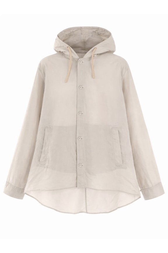 Black Rover Shirt Hooded Cupro Jacket (Men's)
