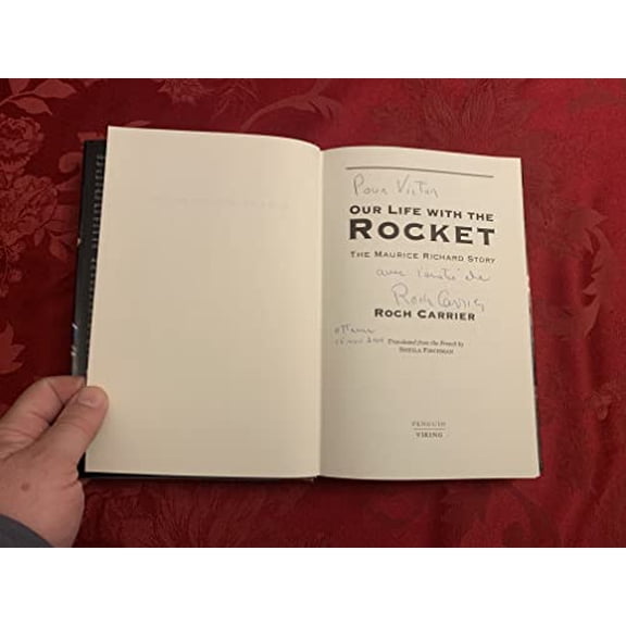 Pre-Owned Our life with the Rocket: The Maurice Richard story (Hardcover) 0670883751 9780670883752