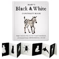 thumbnail image 1 of Our Little Adventures Baby's Black and White Contrast Book: High-Contrast Art for Visual Stimulation at Tummy Time, (Board Book), 1 of 1