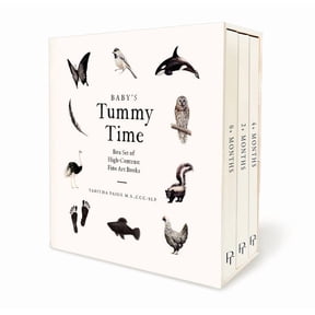 Our Little Adventures Baby's Tummy Time Book Box Set: A 3-Book Box Set of High-Contrast Art for Visual Stimulation at Tummy Time, (Paperback)