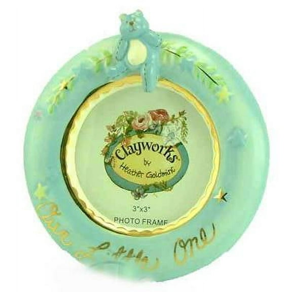 Our Little One Circle Frame Blue - Clayworks