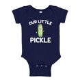 thumbnail image 1 of Our Little Pickle Baby Bodysuit One Piece 24 mo Navy Blue, 1 of 3