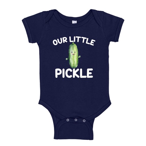 Our Little Pickle Baby Bodysuit One Piece 24 mo Navy Blue