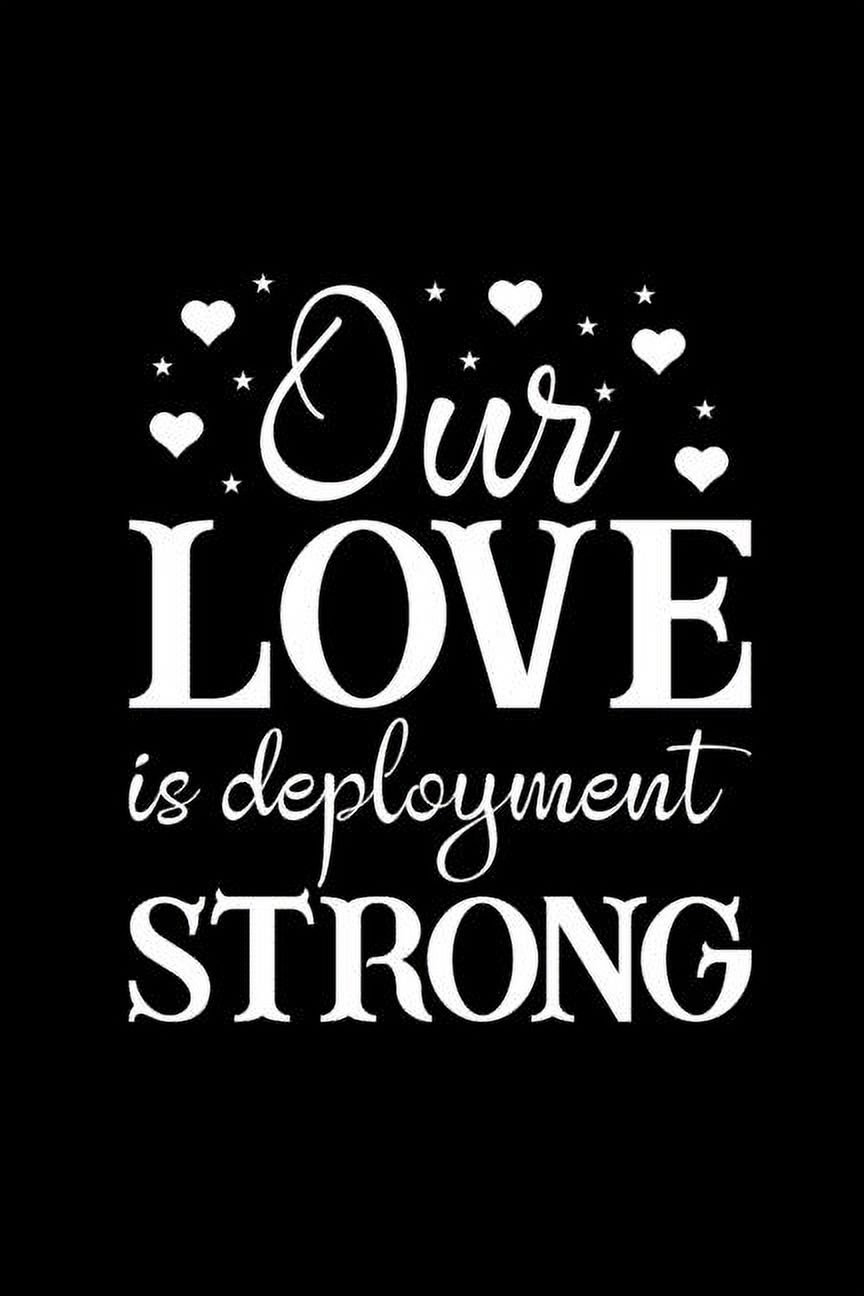 Our Love Is Deployment Strong Deployment Gifts for Husband, Gifts for