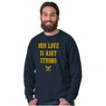 thumbnail image 1 of Our Love Navy Strong United States Long Sleeve TShirt Men Women Brisco Brands S, 1 of 1