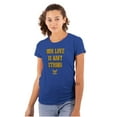 thumbnail image 1 of Our Love is Navy Strong Anchor Logo Women's T Shirt Ladies Tee Brisco Brands S, 1 of 5