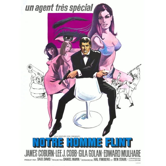 Our Man Flint Movie Poster Masterprint (24 x 36)