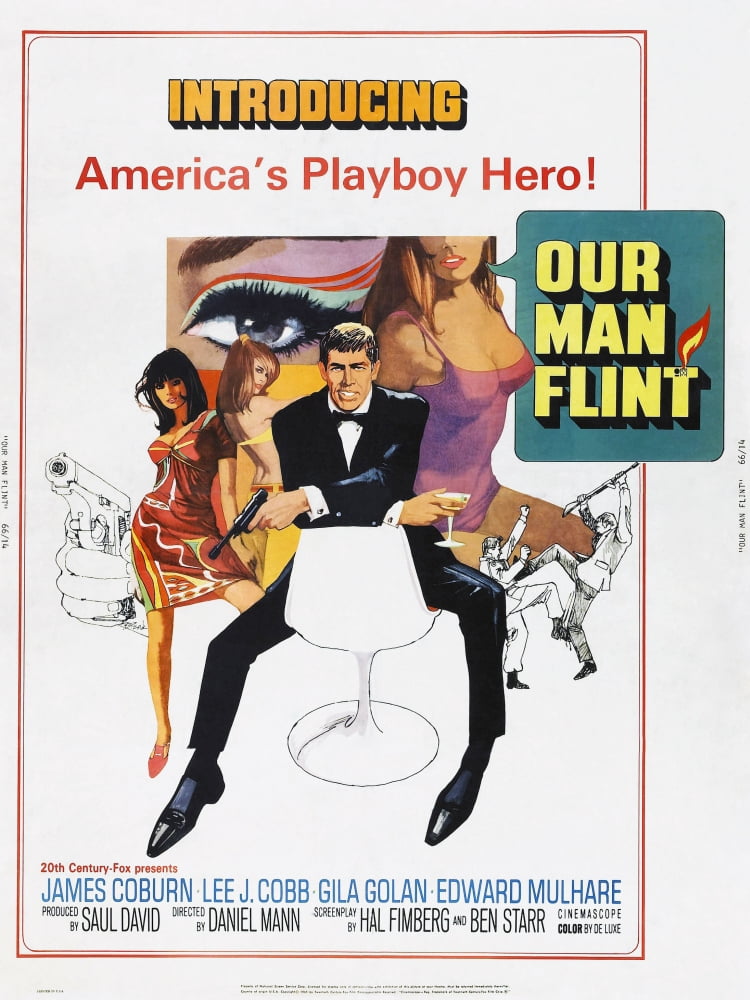 Our Man Flint U Canvas Art - (11 x 17)