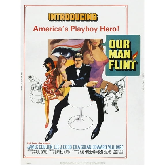 Our Man Flint U Movie Poster Masterprint