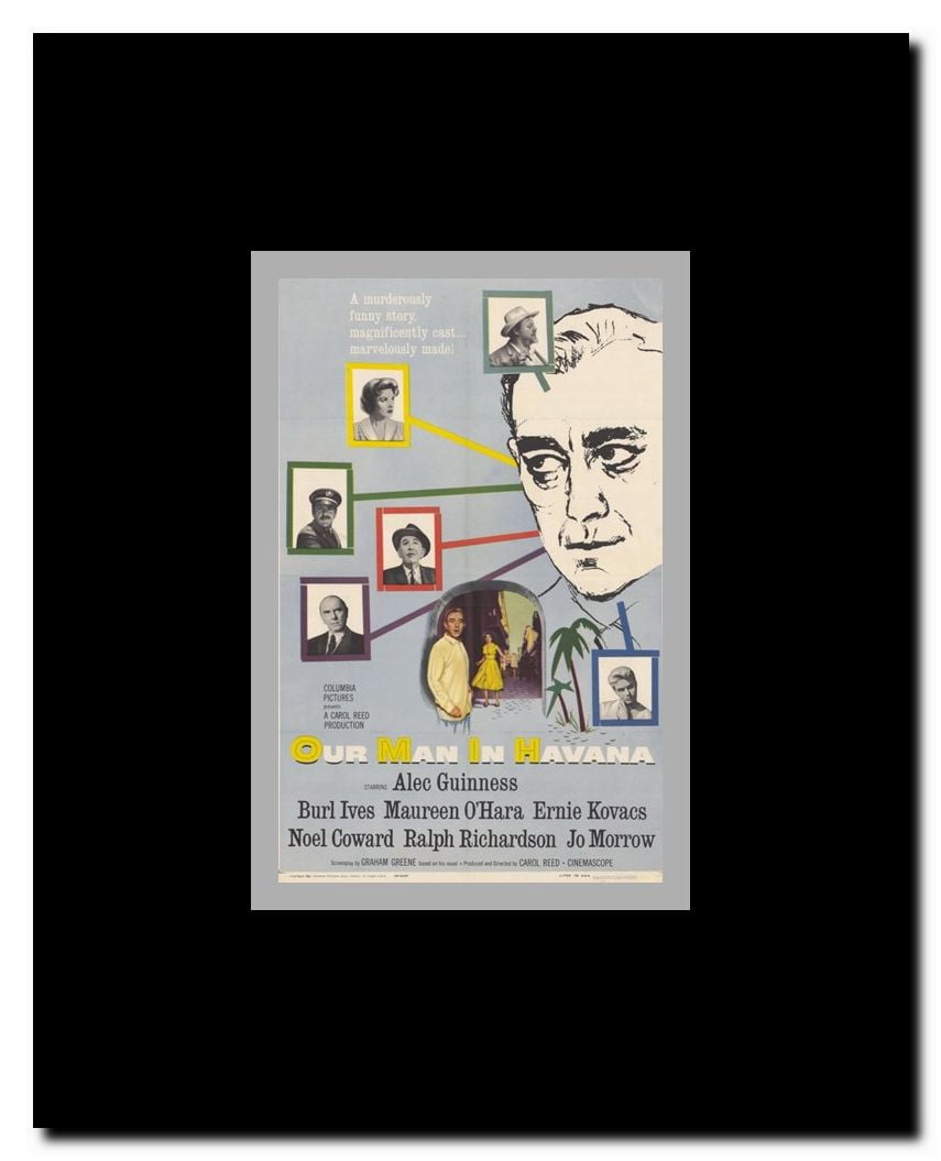 Our Man in Havana Framed Movie Poster