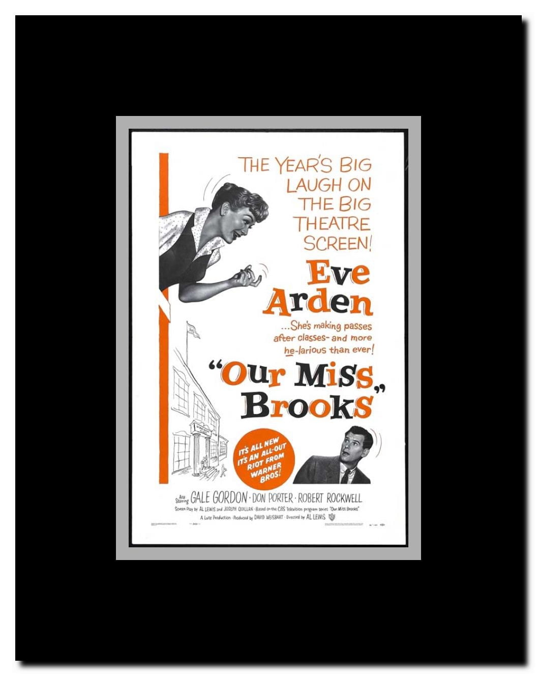 Our Miss Brooks Framed Movie Poster