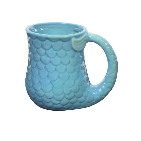 Our Name Is Mud Sculpted Mermaid Tail Mug