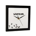 thumbnail image 1 of Enesco Our Name Is Mud Whatever Wall Clock, Everyday Wood 6in L, 1 of 2