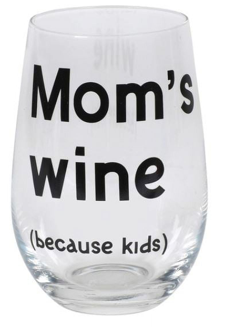 Our Name is Mud PARENTheses Mom's Wine Glass 6006261 New - Walmart.com