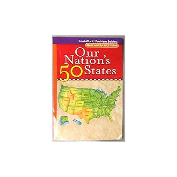 Pre-Owned Our Nation's 50 States Real-World Problem Solving Math and Social Studies (Orange) Grade 5 Paperback