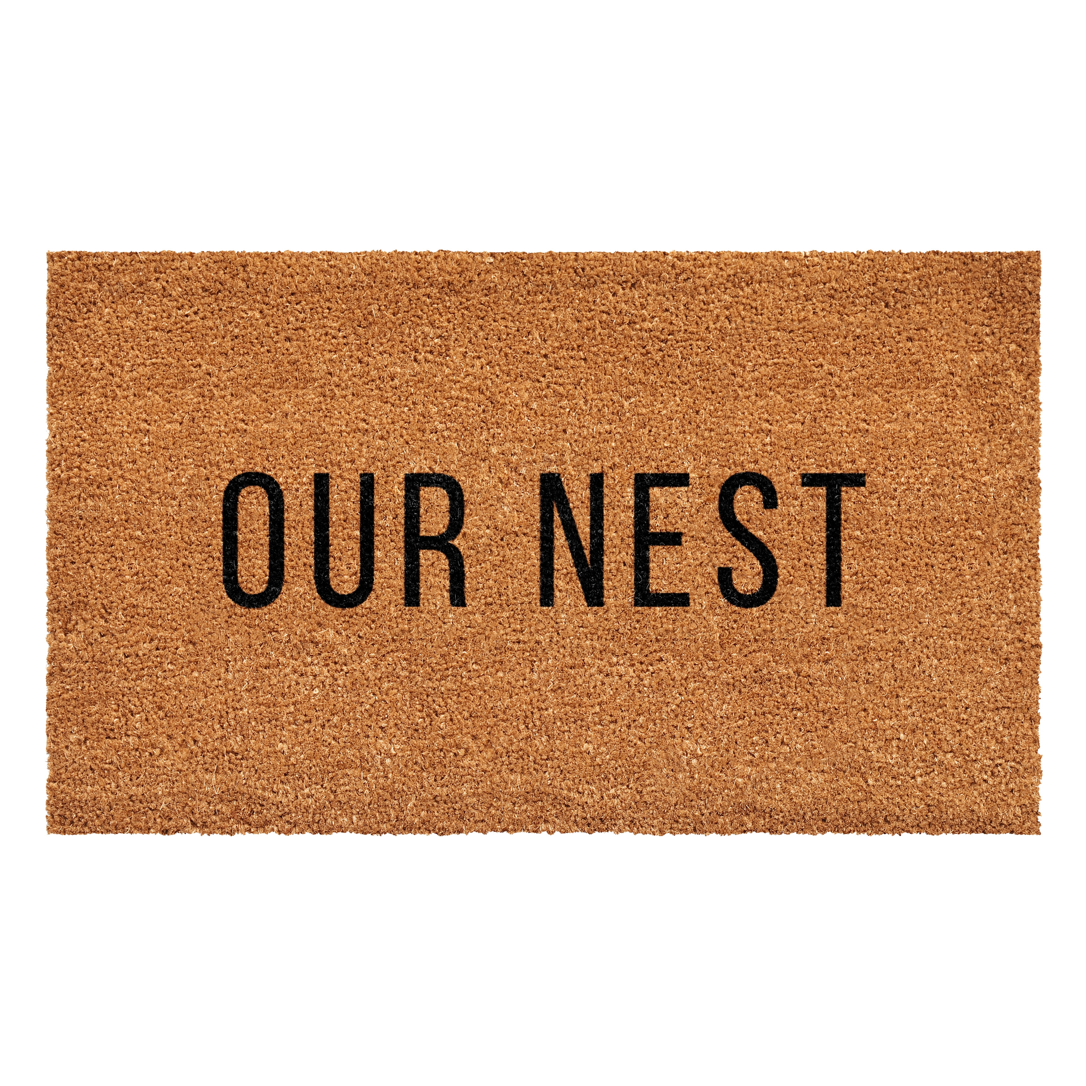 Our Nest Doormat, 17" x 29"