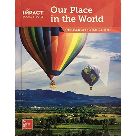 Pre-Owned Our Place In The World Research Companion, 9780076928729, 0076928721, Hardcover,