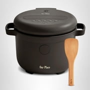 Our Place Rice Cooker, Compact 3-Cup Ceramic Nonstick Rice & Grain Cooker