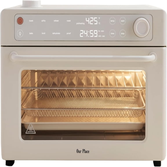 Our Place Wonder Oven Pro, 8-in-1 Digital Air Fryer Oven, 3-Rack, 32 Qt