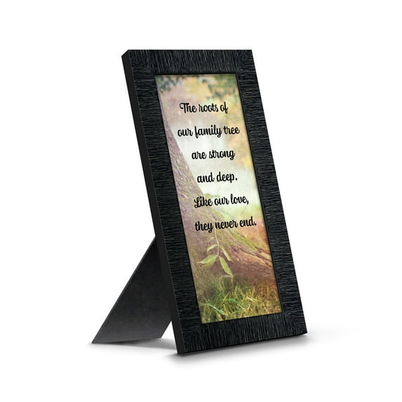 Our Roots, Inspirational Wall Art Decor, Reunion or Family Picture Frame, 7401CH