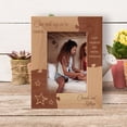 thumbnail image 1 of Our Roots Say We're Cousins Personalized Wooden Frame 4" x 6" Brown (Vertical), 1 of 1