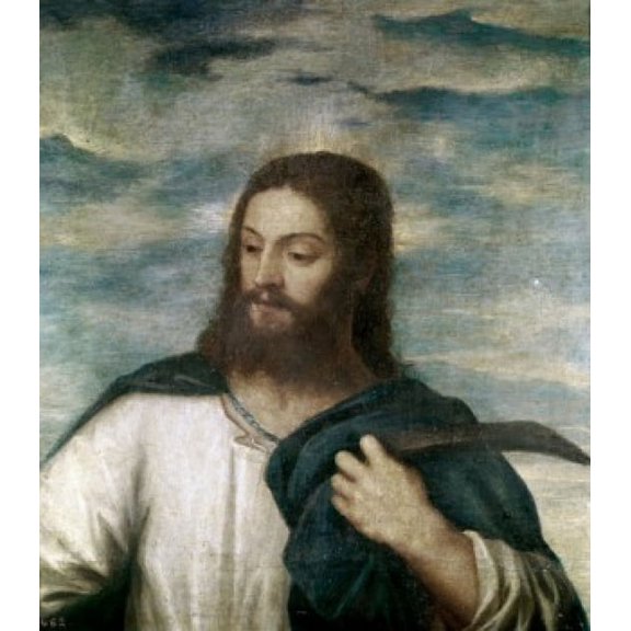 Our Saviour Titian (ca1485-1576 Italian) Canvas Art - Titian (24 x 36)