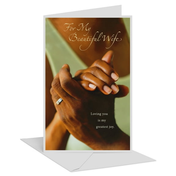 Our Voices Birthday Card for Wife (Love As Deep)