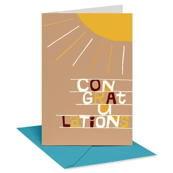 Our Voices Congratulations Card for Anyone (Good News Travel Fast)