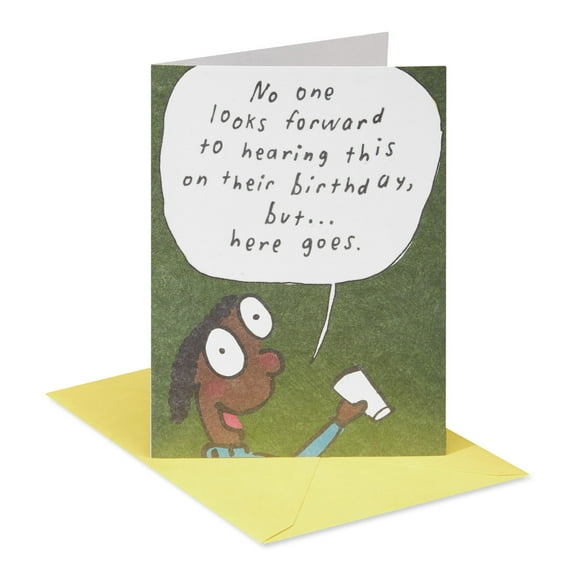Our Voices Funny Birthday Greeting Card for Anyone (Cheers To You)