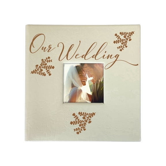 Our Wedding Photo Album – Personalized 200-Photo Bridal & Anniversary Keepsake