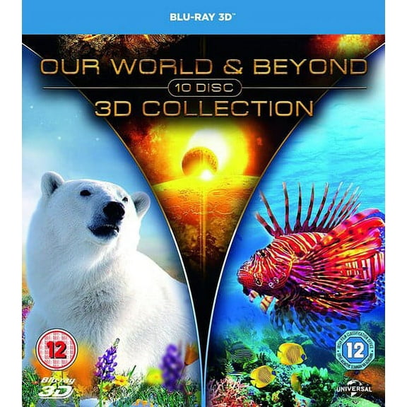 Our World & Beyond: 3D Collection (2D & 3D Versions) (Blu-ray + Blu-ray), Universal Import, Documentary
