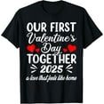 Our first Valentines Day As Mr and Mrs 2025 Married Couples TShirt