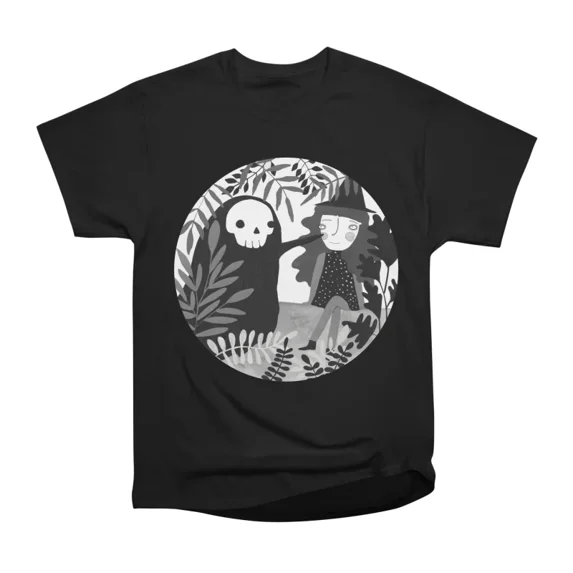 Our skeleton love T-Shirt Tee Gift For Him Merch For Her Apparel For Friend