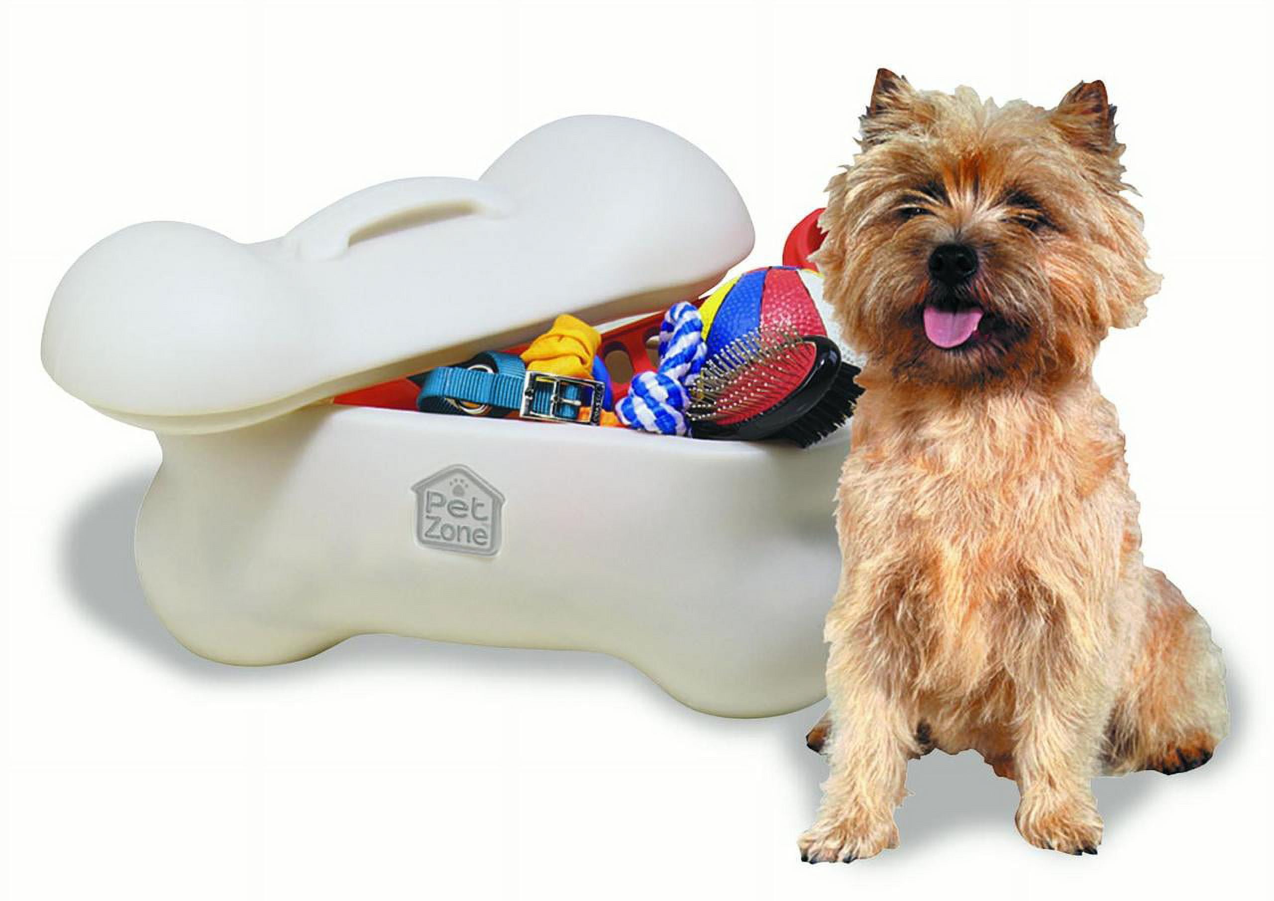 Dog Toy Box Personalized Dog Toy Storage, Dog Paw, Pet Furniture