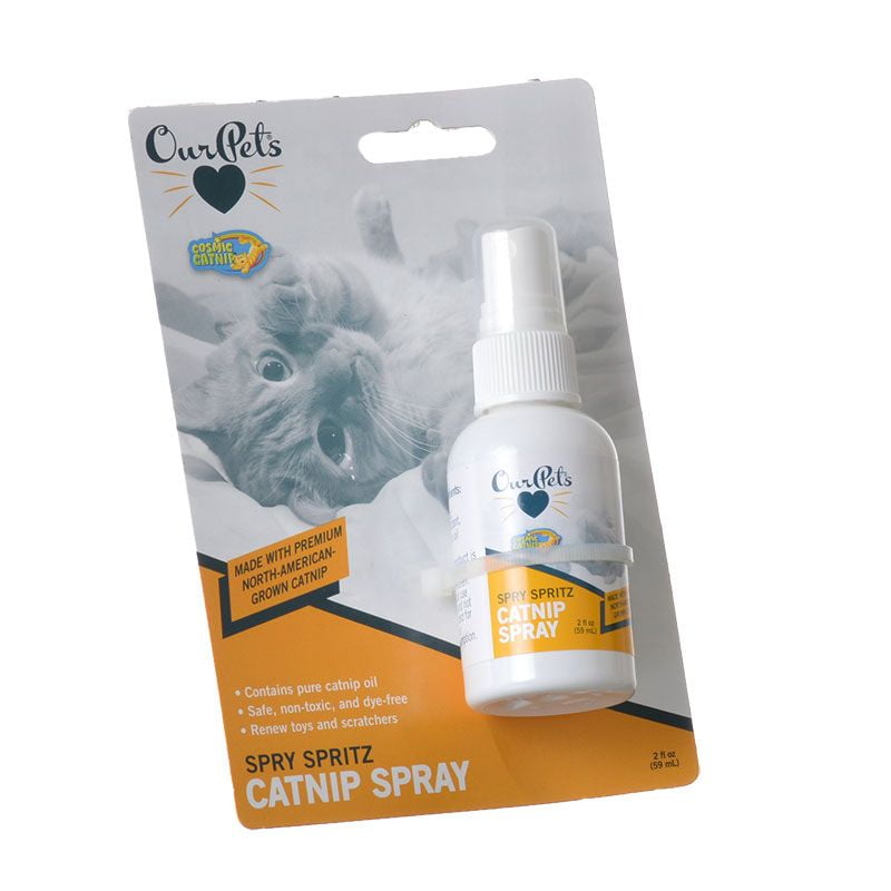 OurPets Cosmic Catnip Frisky Spritz Catnip Spray 2 oz Walmart