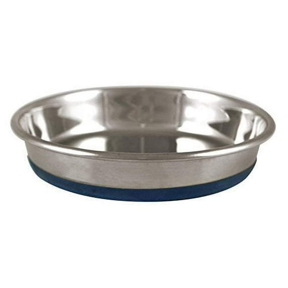 OurPets DuraPet Premium Stainless Steel Non-Tip Cat or Dog Bowl for Food or Water (1.75 Cups)
